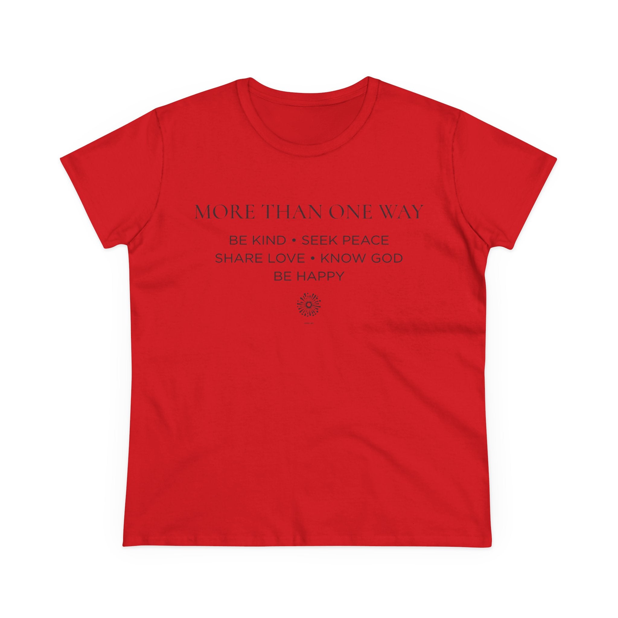 More Than One Way Women's Midweight Tee