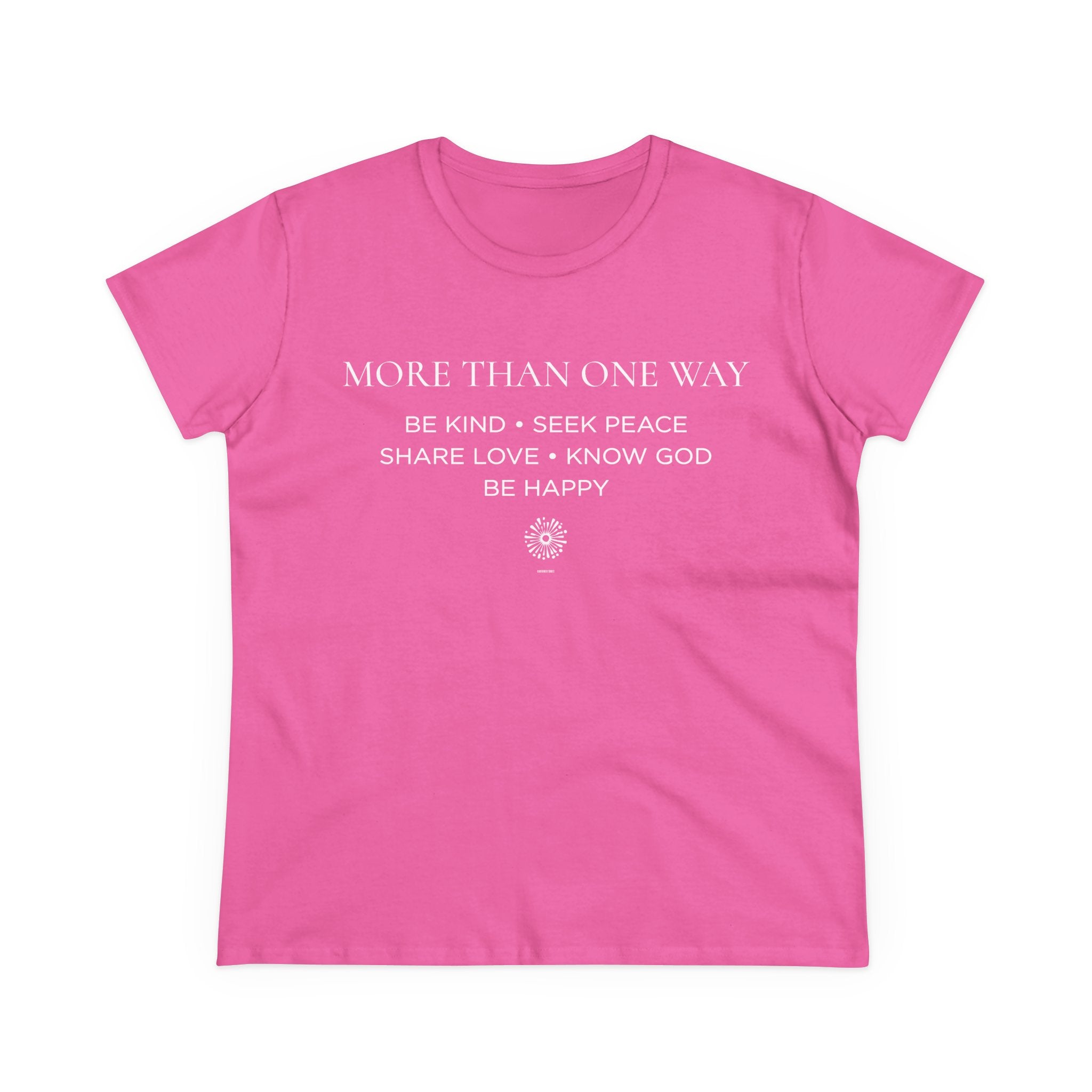 More Than One Way Women's Midweight Tee