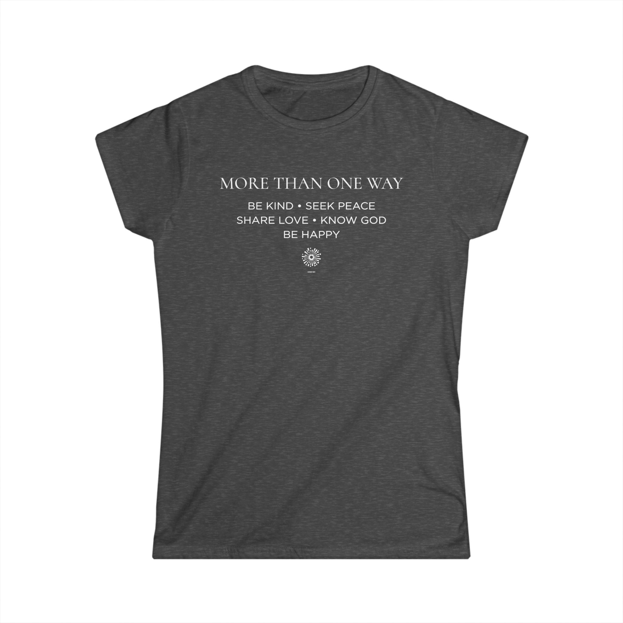 More Than One Way Women's Softstyle Tee