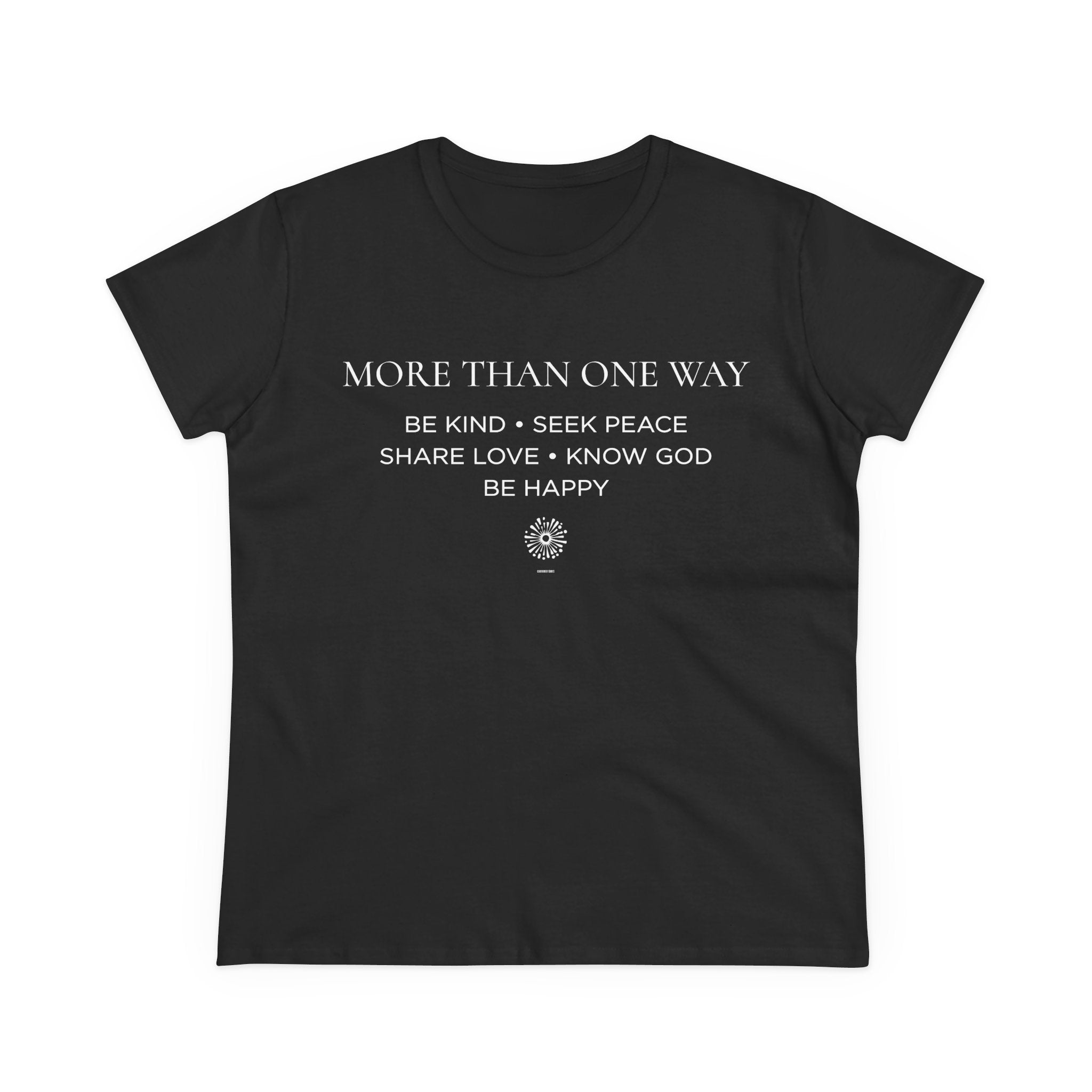 More Than One Way Women's Midweight Tee