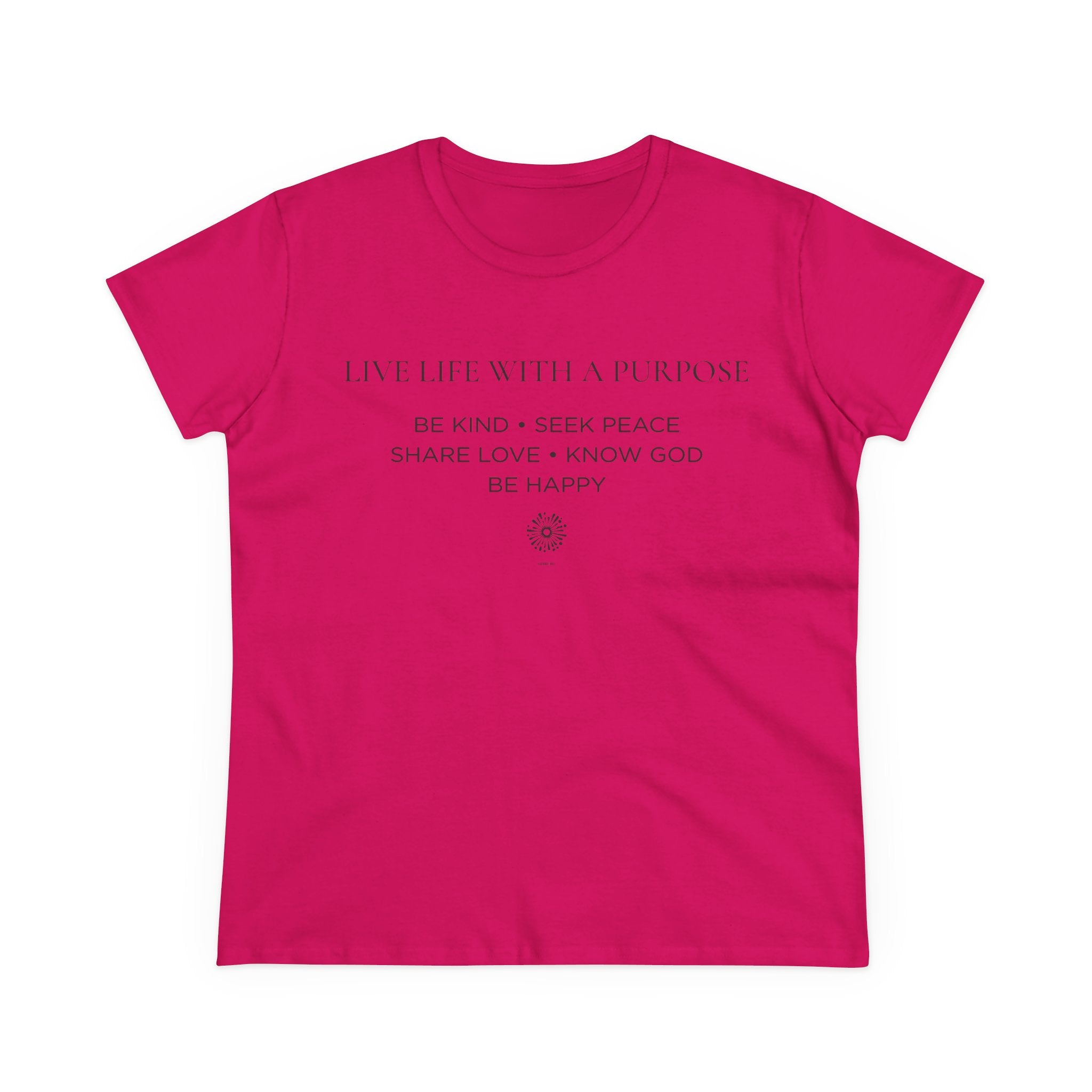 Live Life With A Purpose Women's Midweight Tee