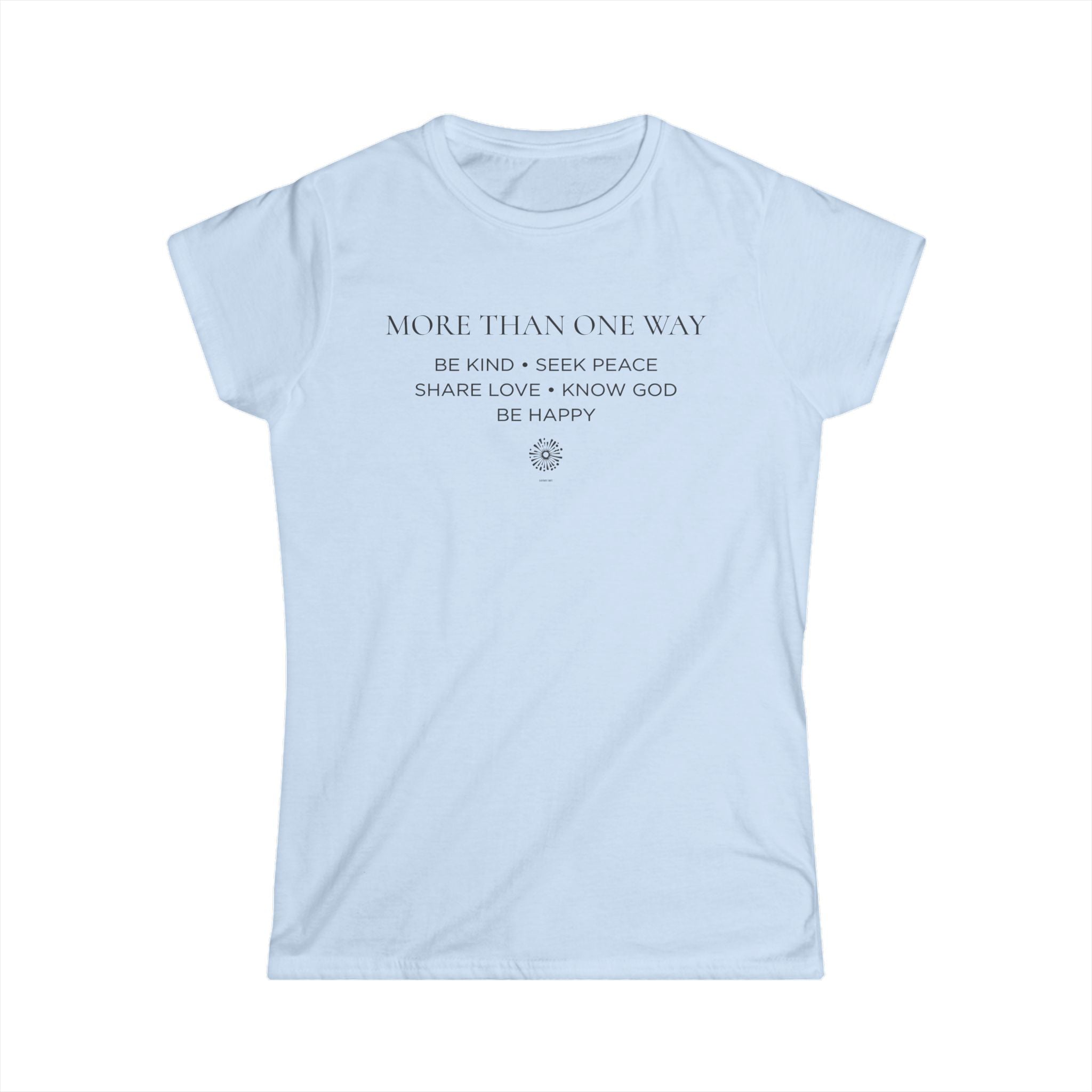 More Than One Way Women's Softstyle Tee