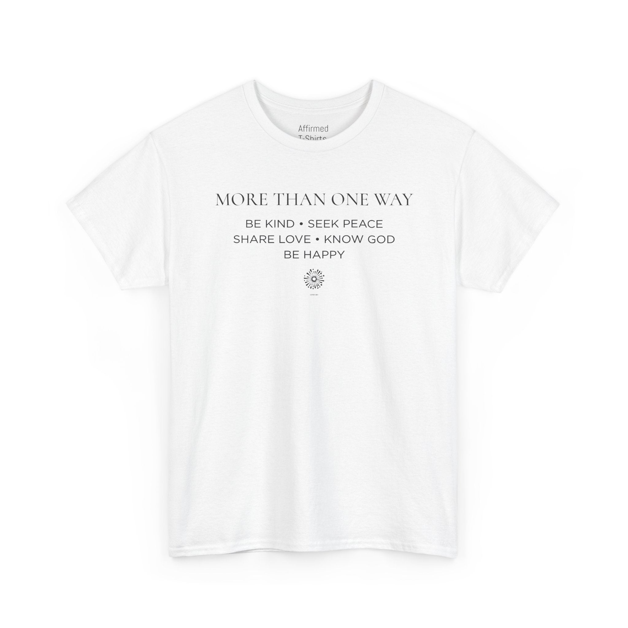 More Than One Way Men's Cotton T-Shirt