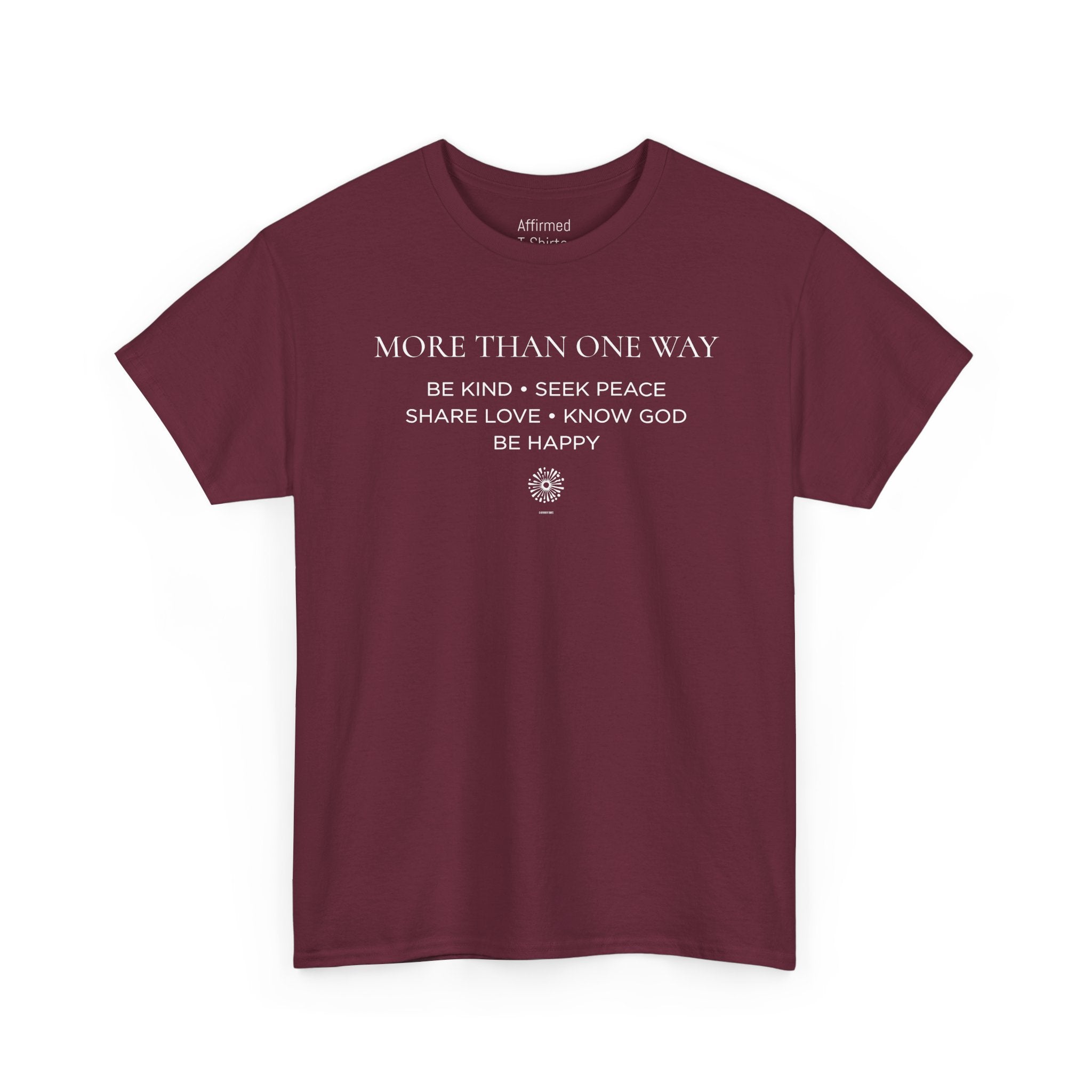 More Than One Way Men's Cotton T-Shirt