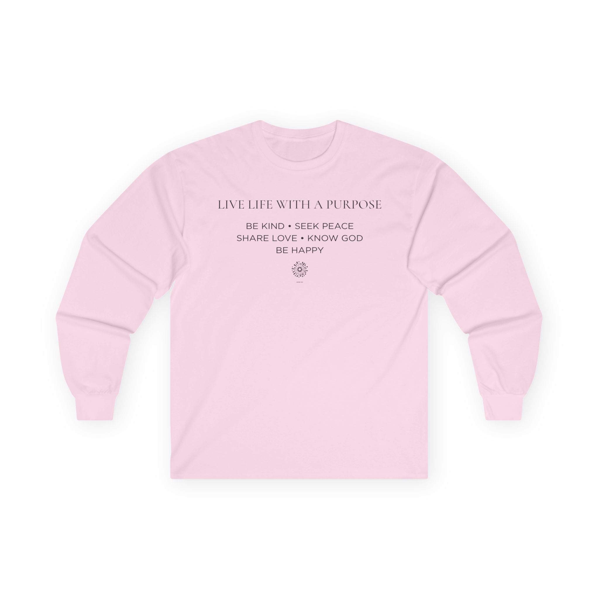 Live Life With A Purpose Men's Ultra Cotton Long Sleeve Tee