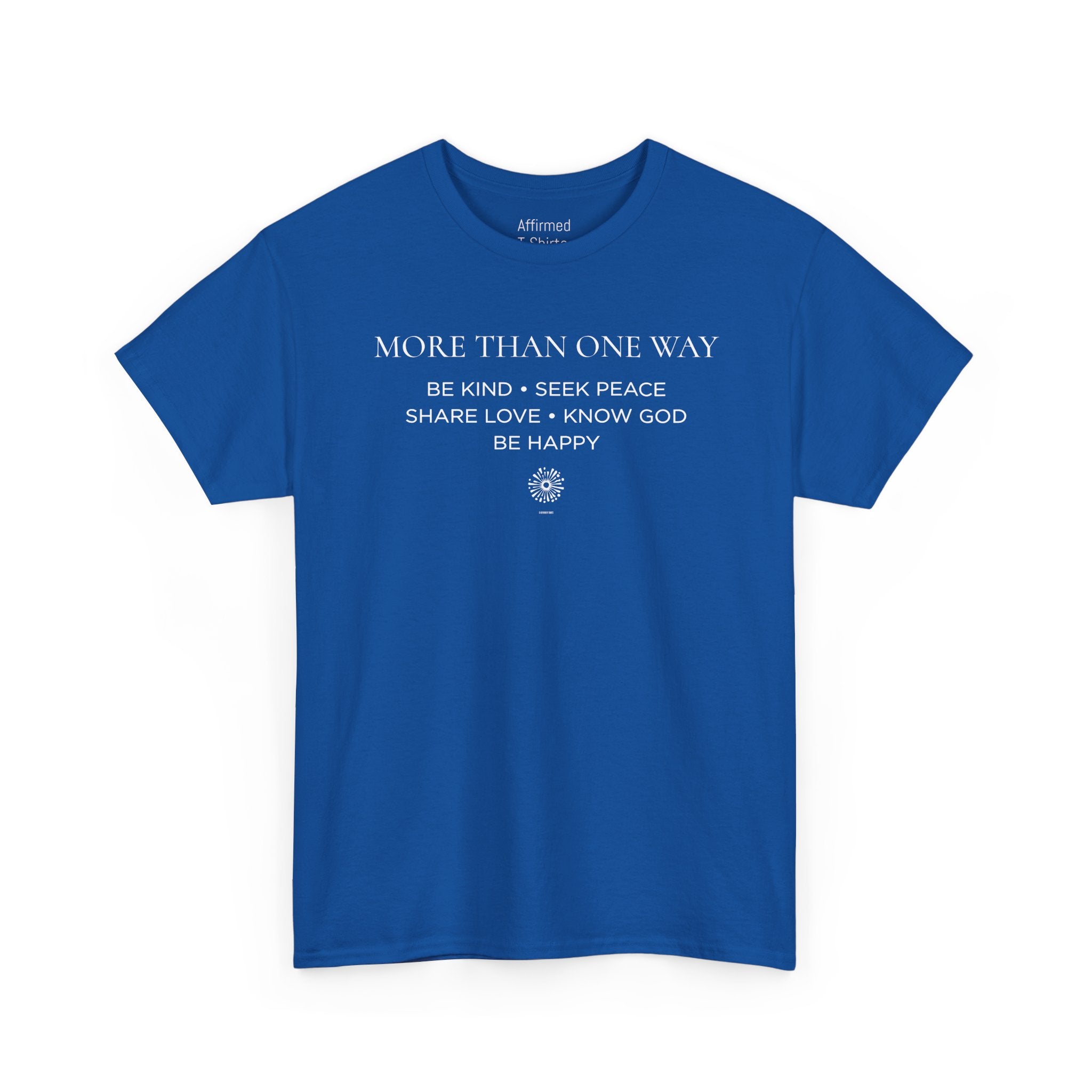 More Than One Way Men's Cotton T-Shirt