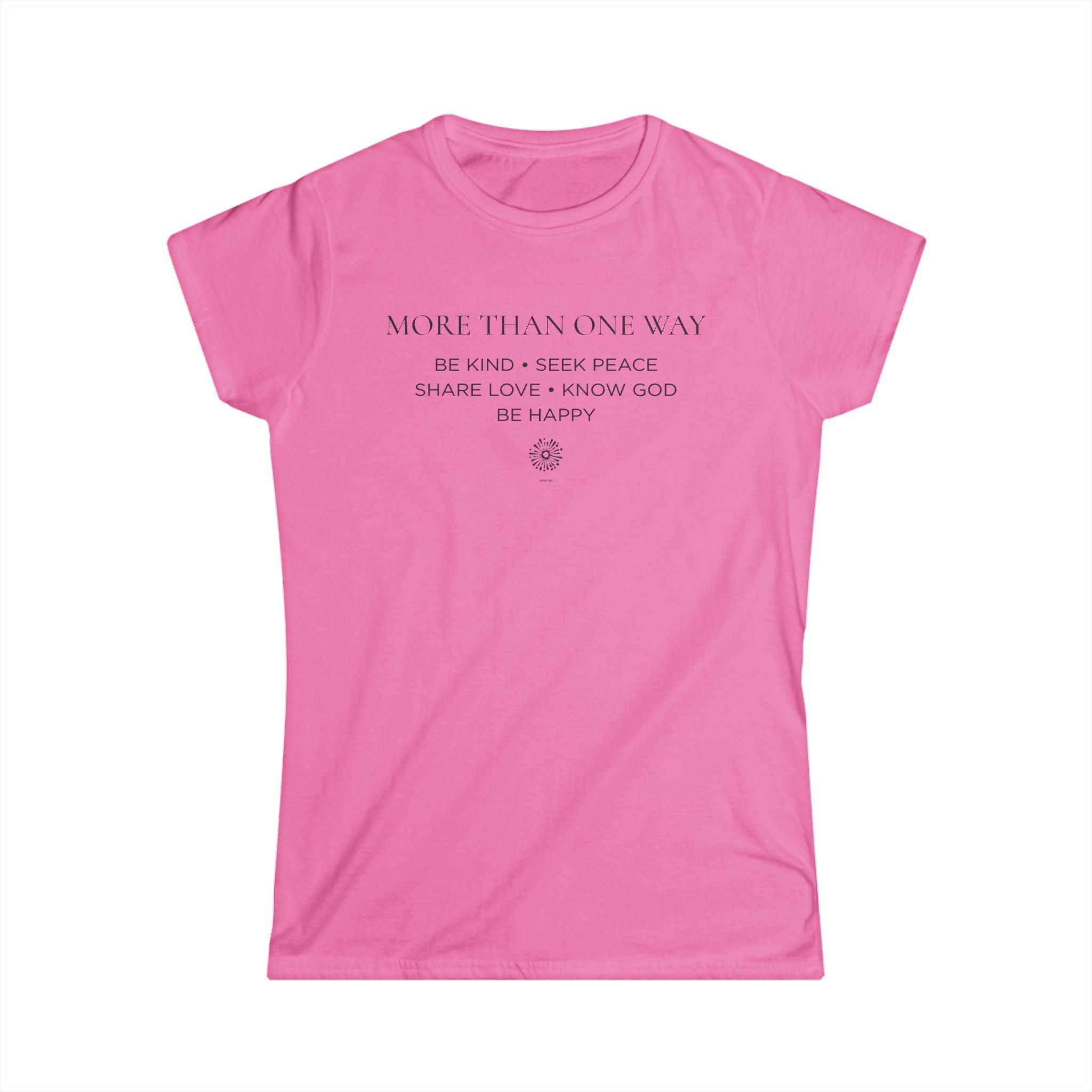 More Than One Way Women's Softstyle Tee