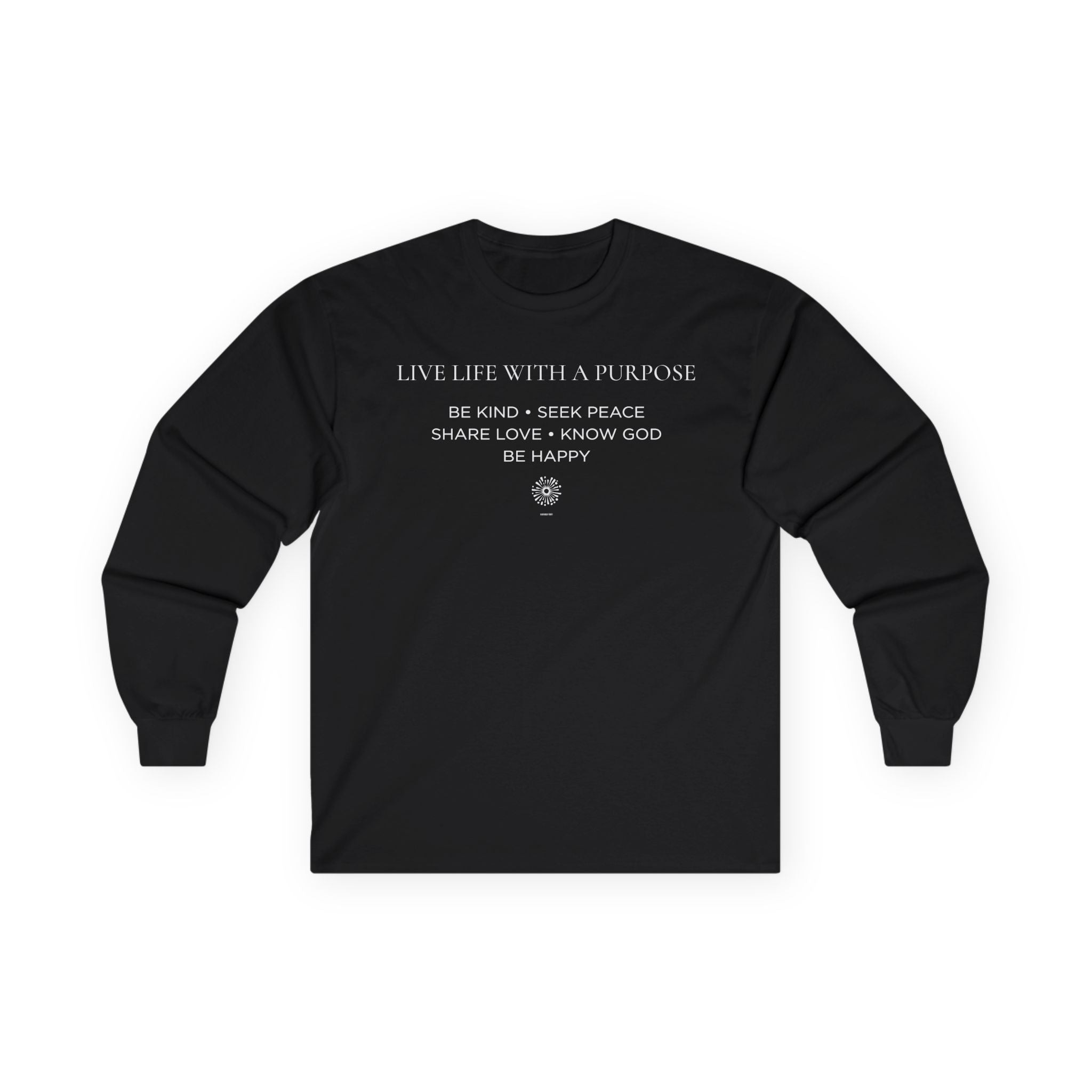 Live Life With A Purpose Men's Ultra Cotton Long Sleeve Tee