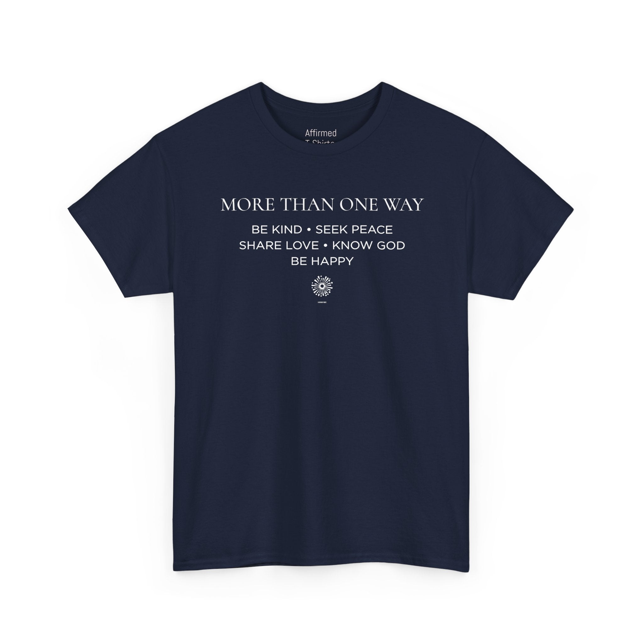 More Than One Way Men's Cotton T-Shirt
