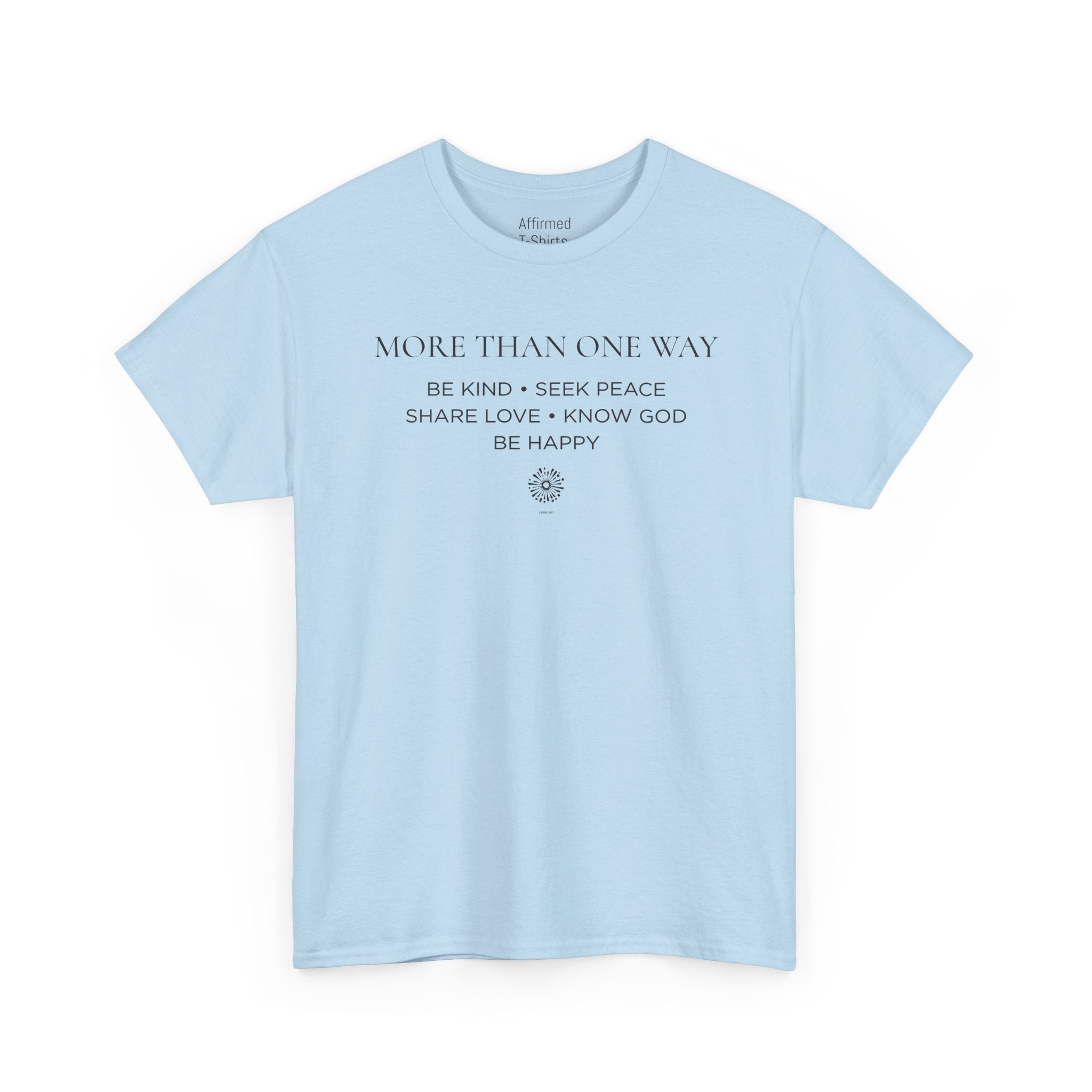 More Than One Way Men's Cotton T-Shirt
