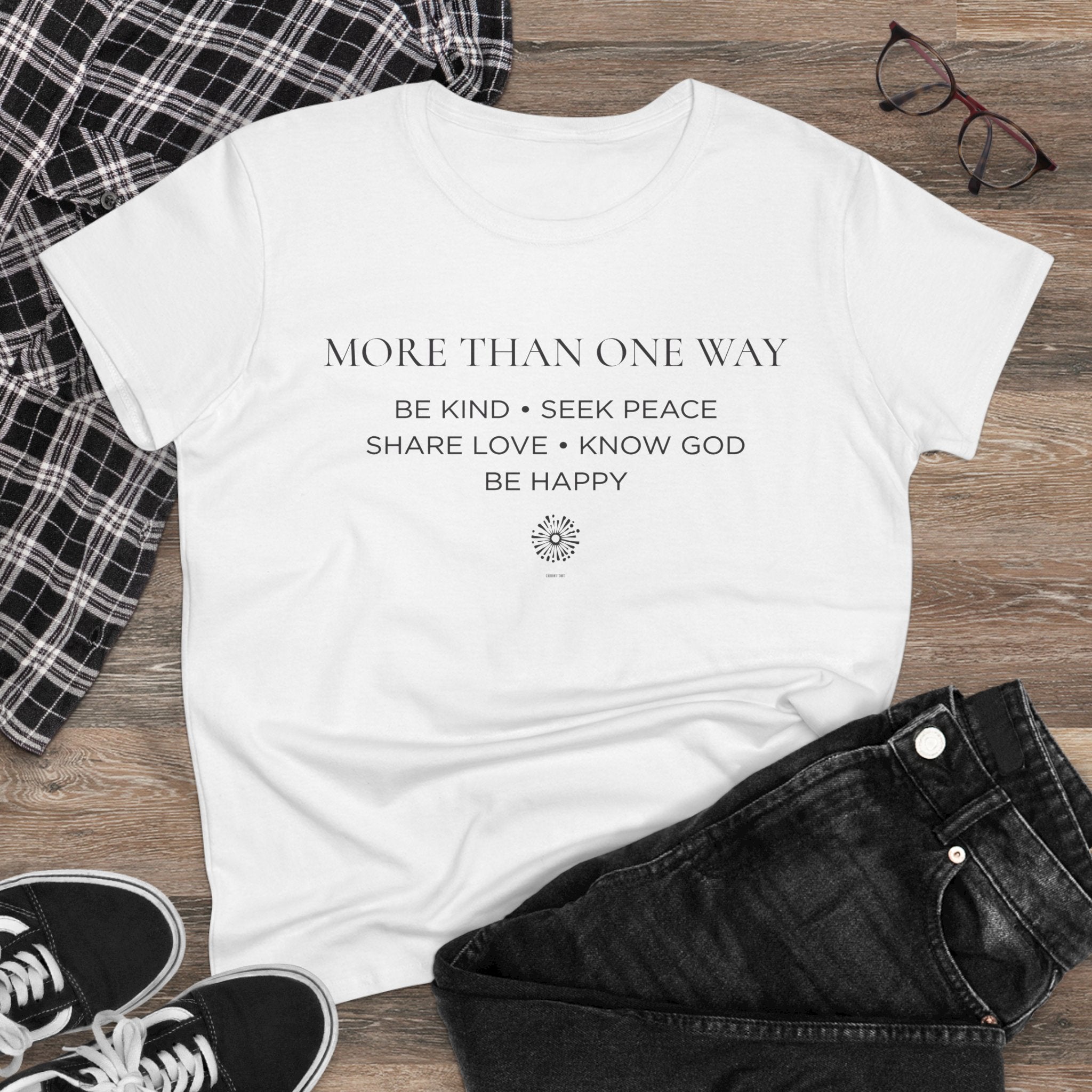 More Than One Way Women's Midweight Tee