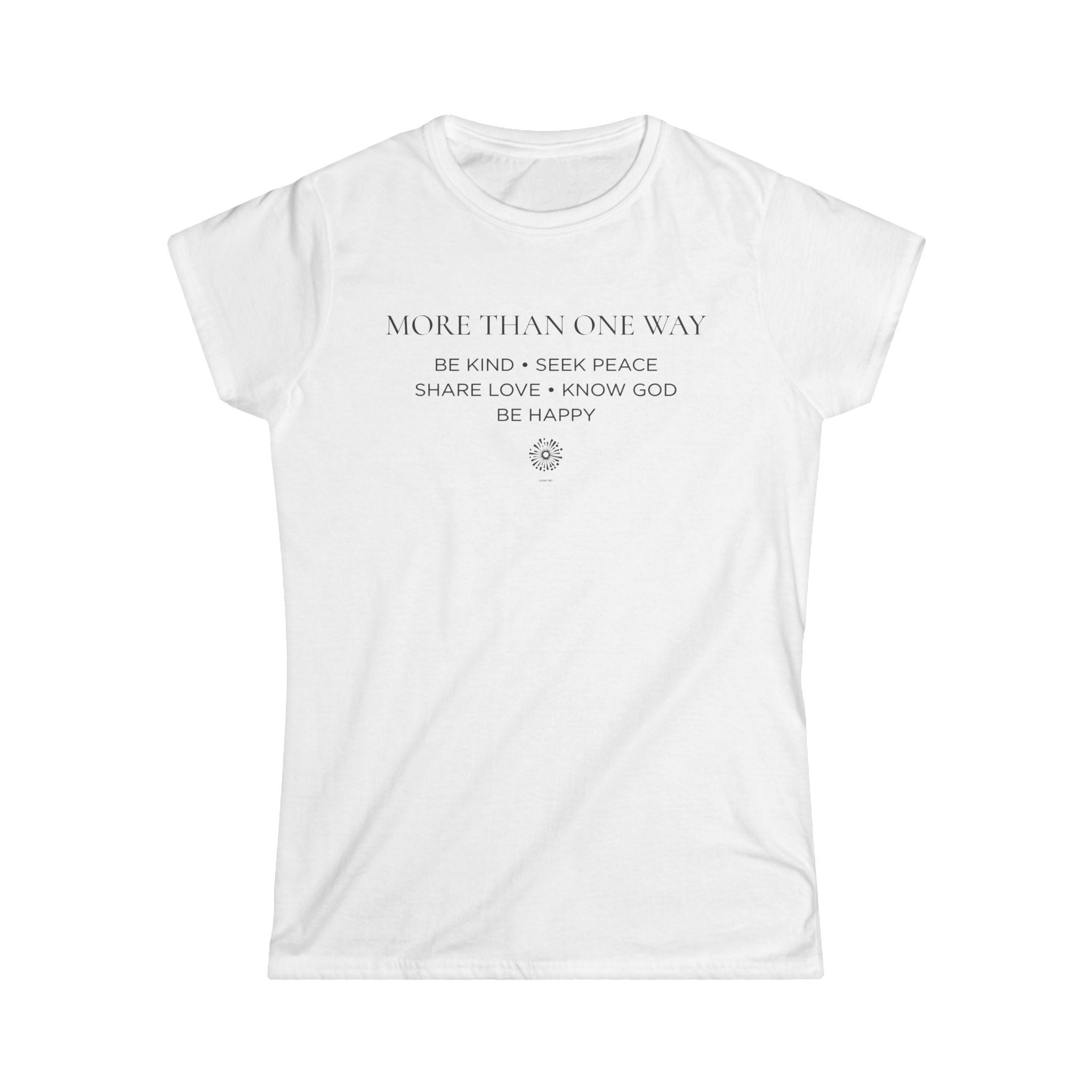 More Than One Way Women's Softstyle Tee