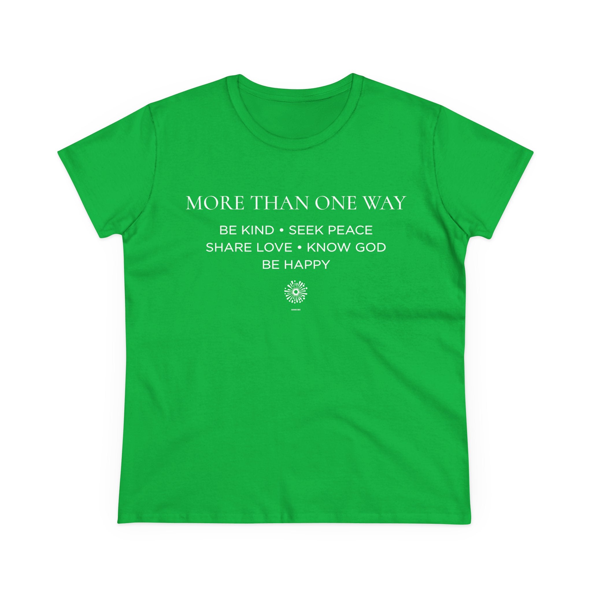 More Than One Way Women's Midweight Tee