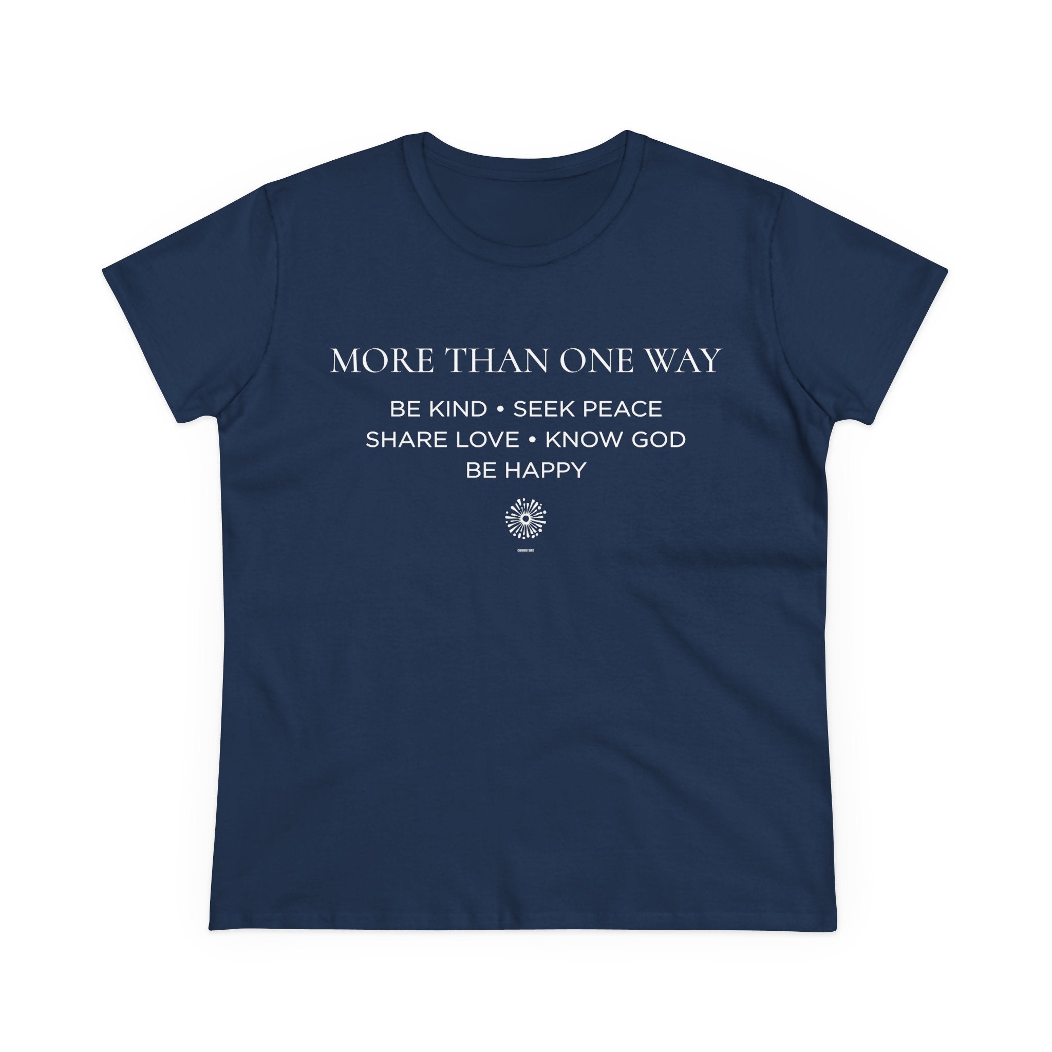 More Than One Way Women's Midweight Tee