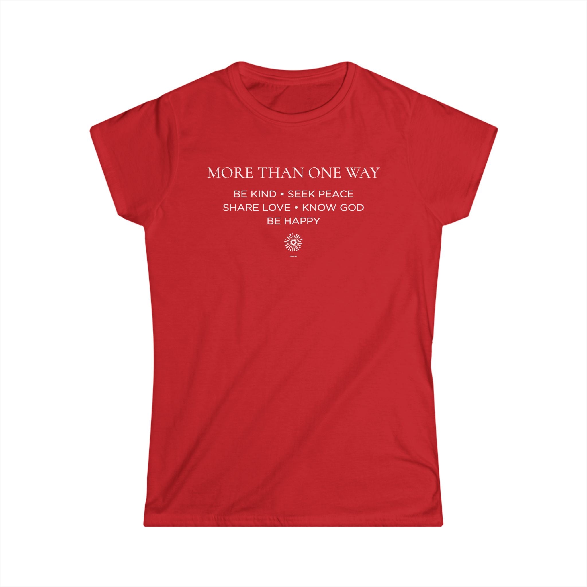 More Than One Way Women's Softstyle Tee