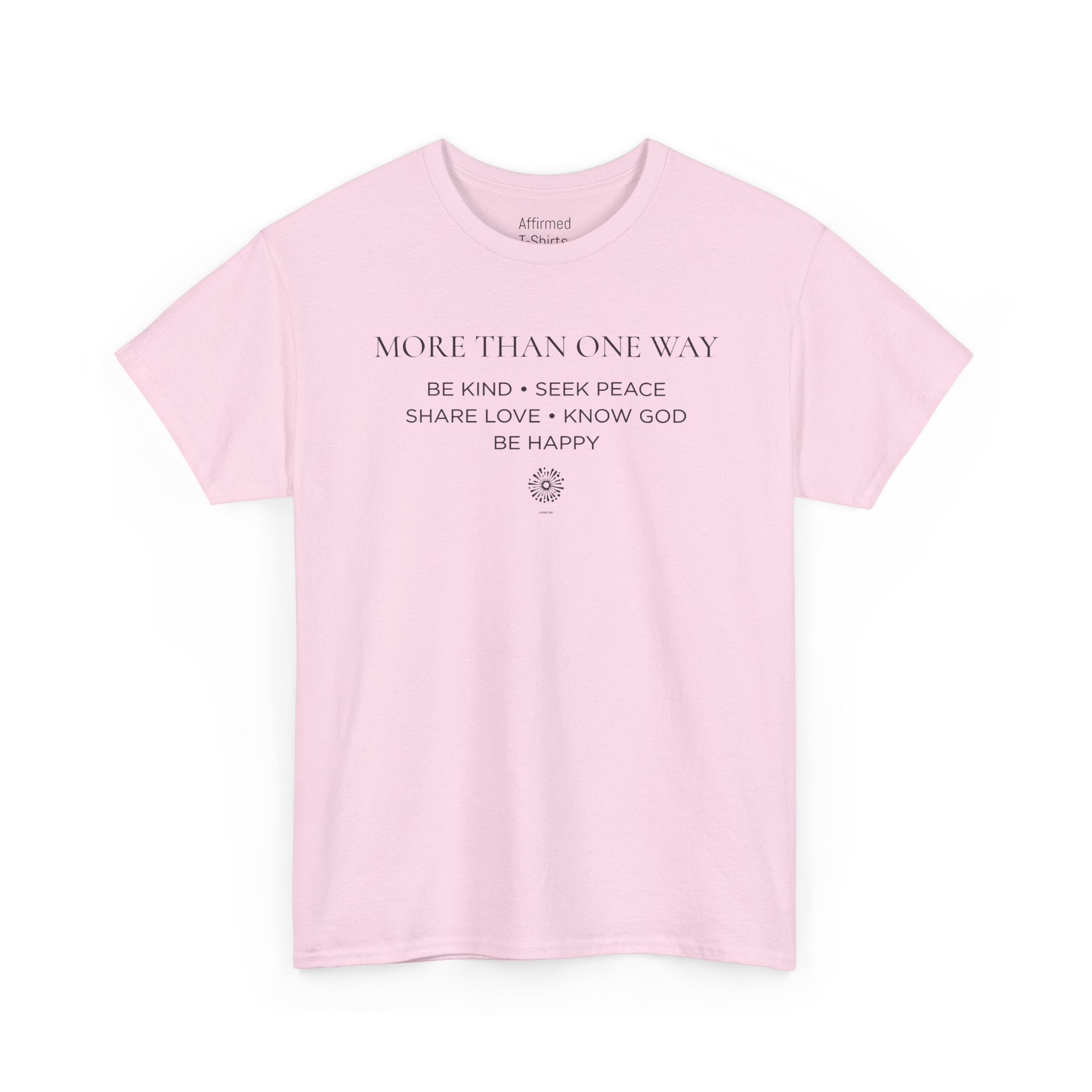 More Than One Way Men's Cotton T-Shirt
