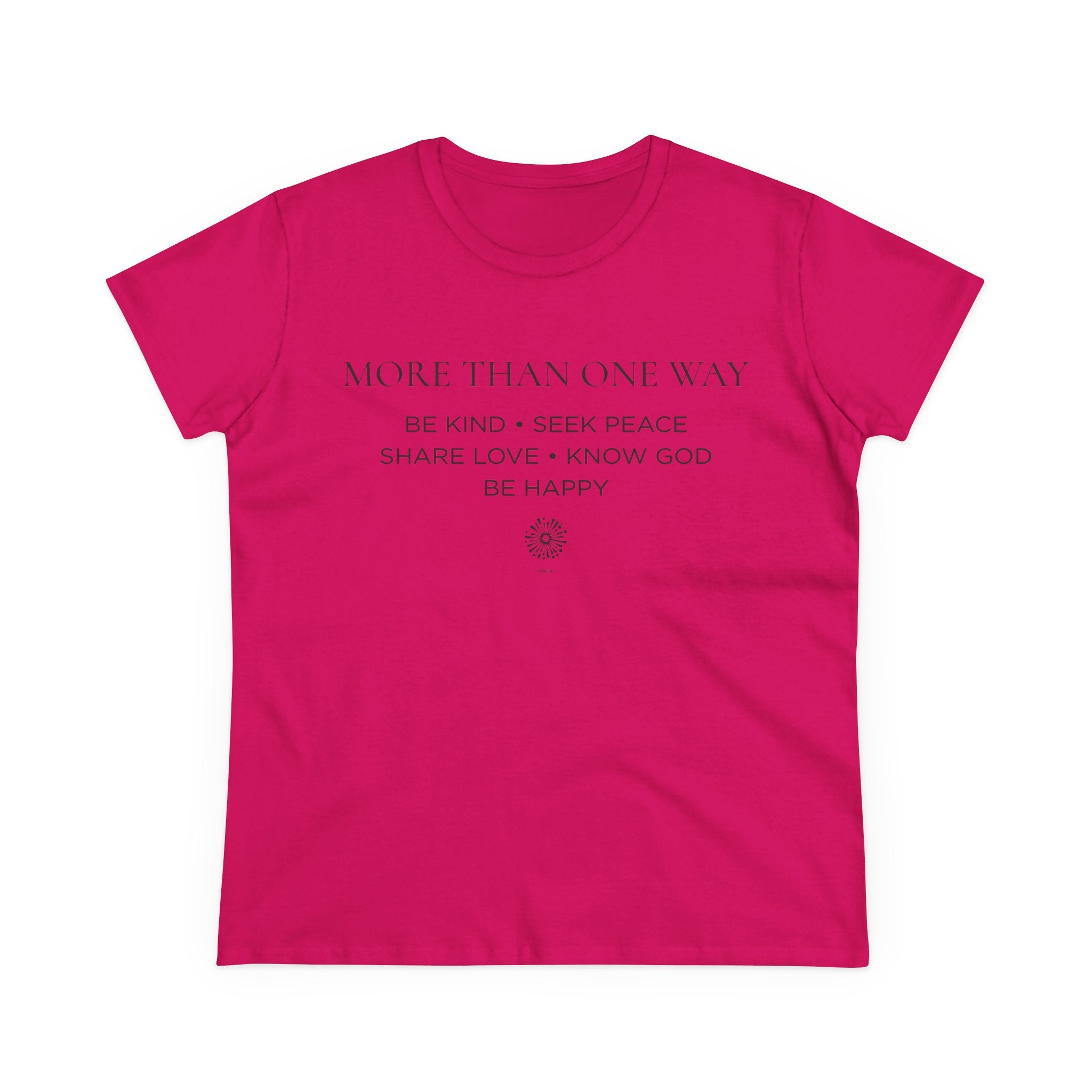 More Than One Way Women's Midweight Tee