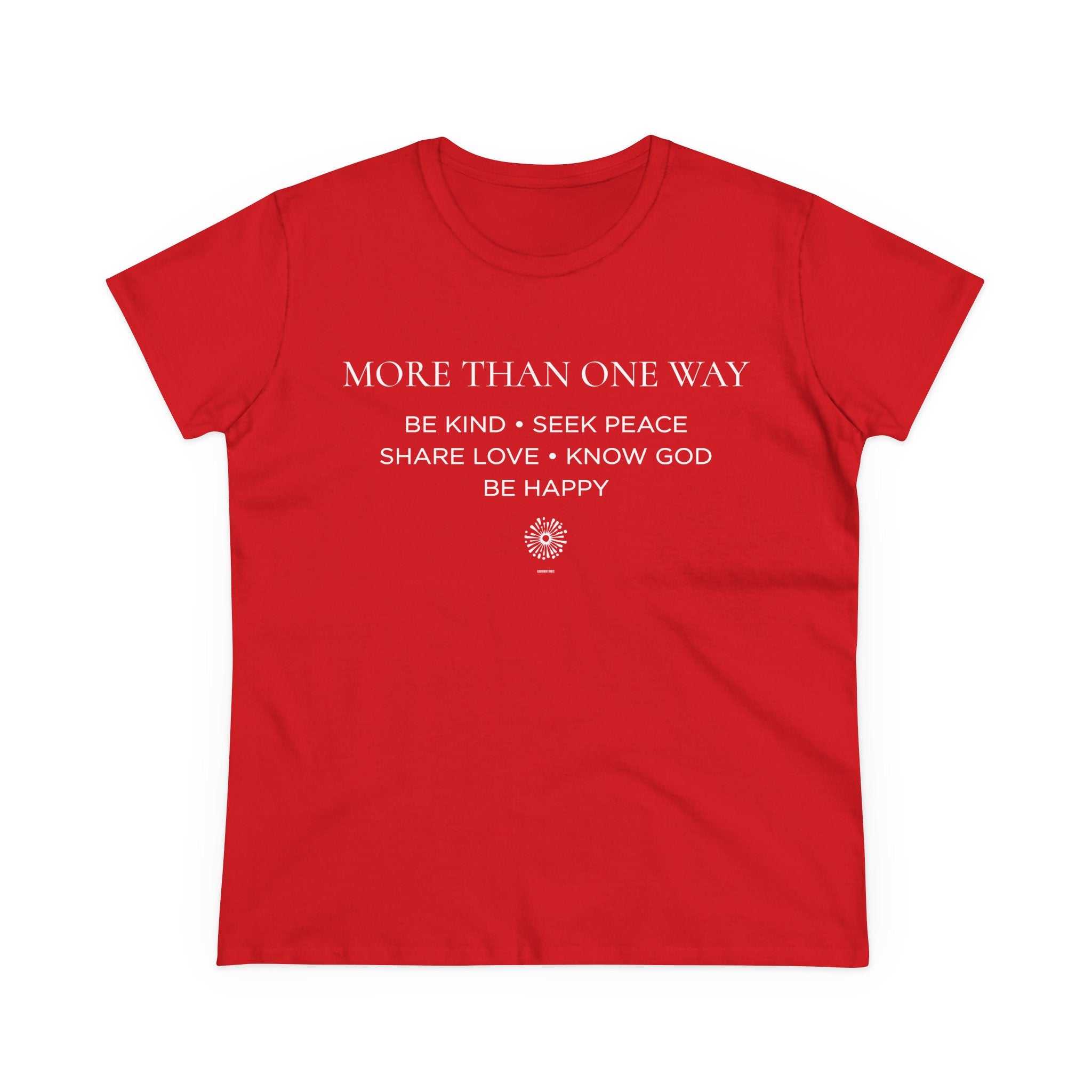 More Than One Way Women's Midweight Tee