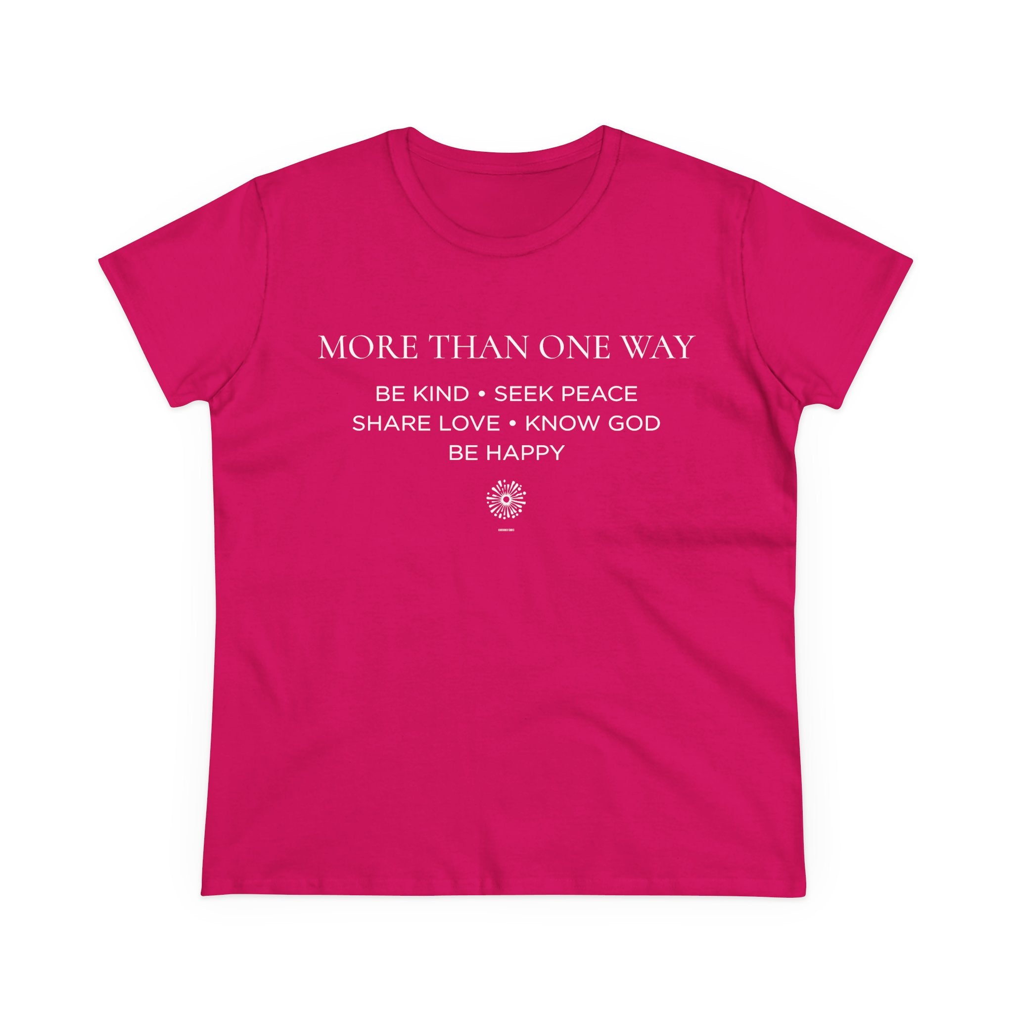 More Than One Way Women's Midweight Tee