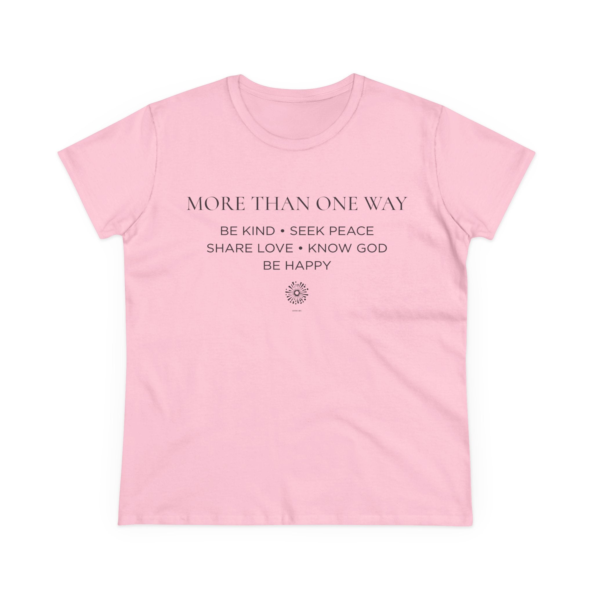 More Than One Way Women's Midweight Tee