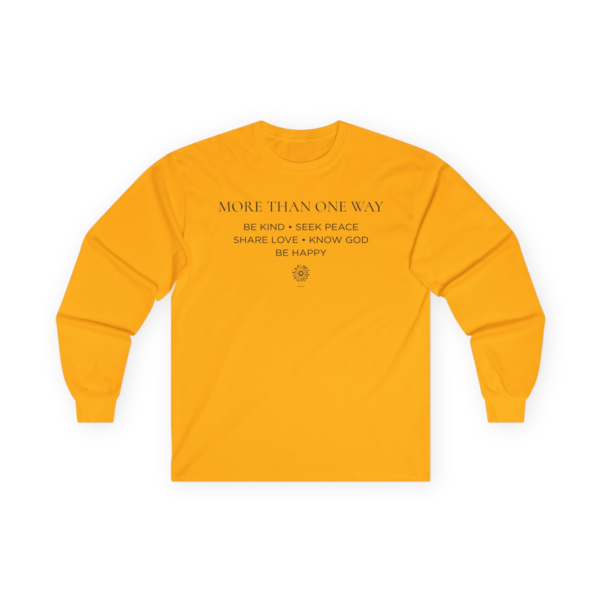 More Than One Way Men's Ultra Cotton Long Sleeve Tee