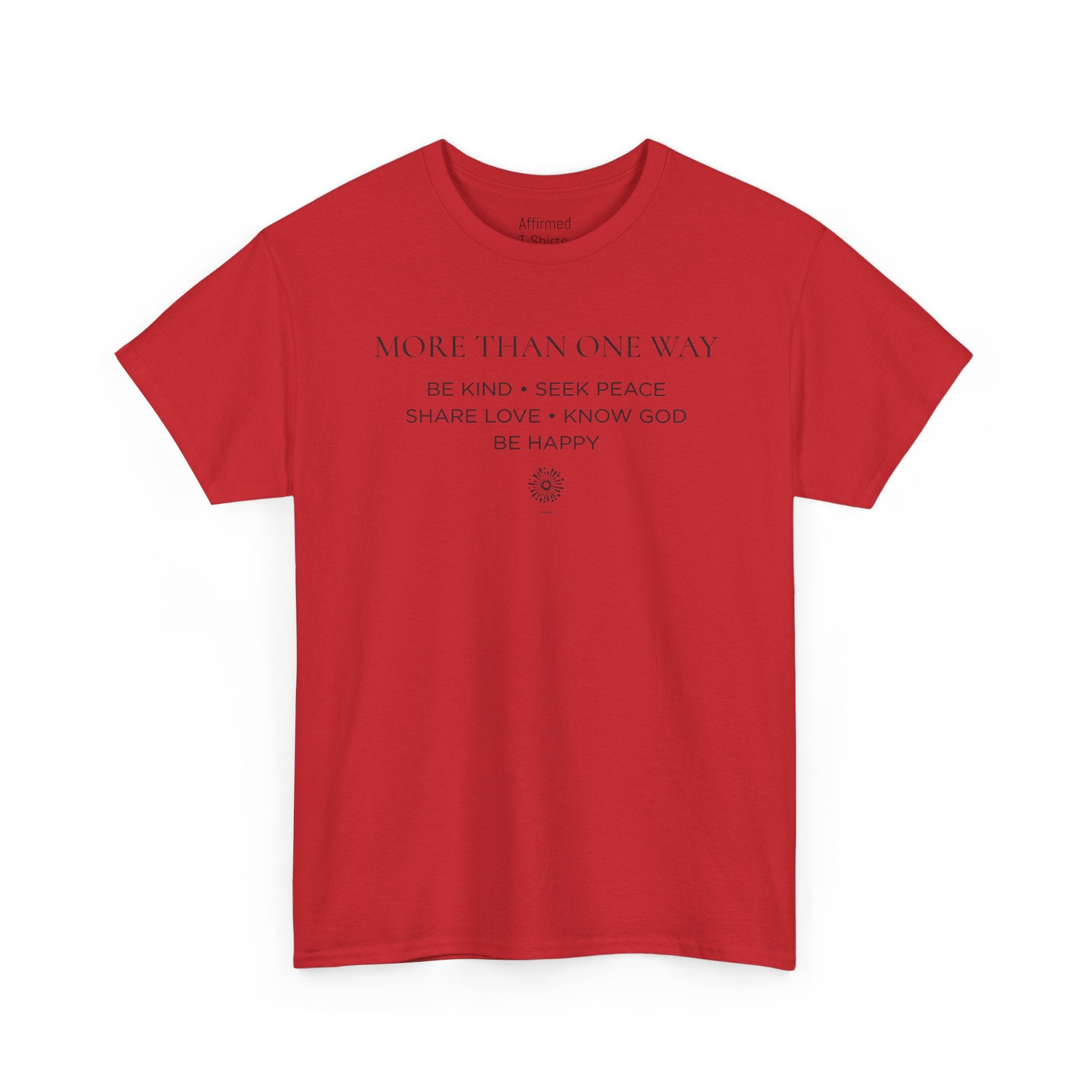 More Than One Way Men's Cotton T-Shirt