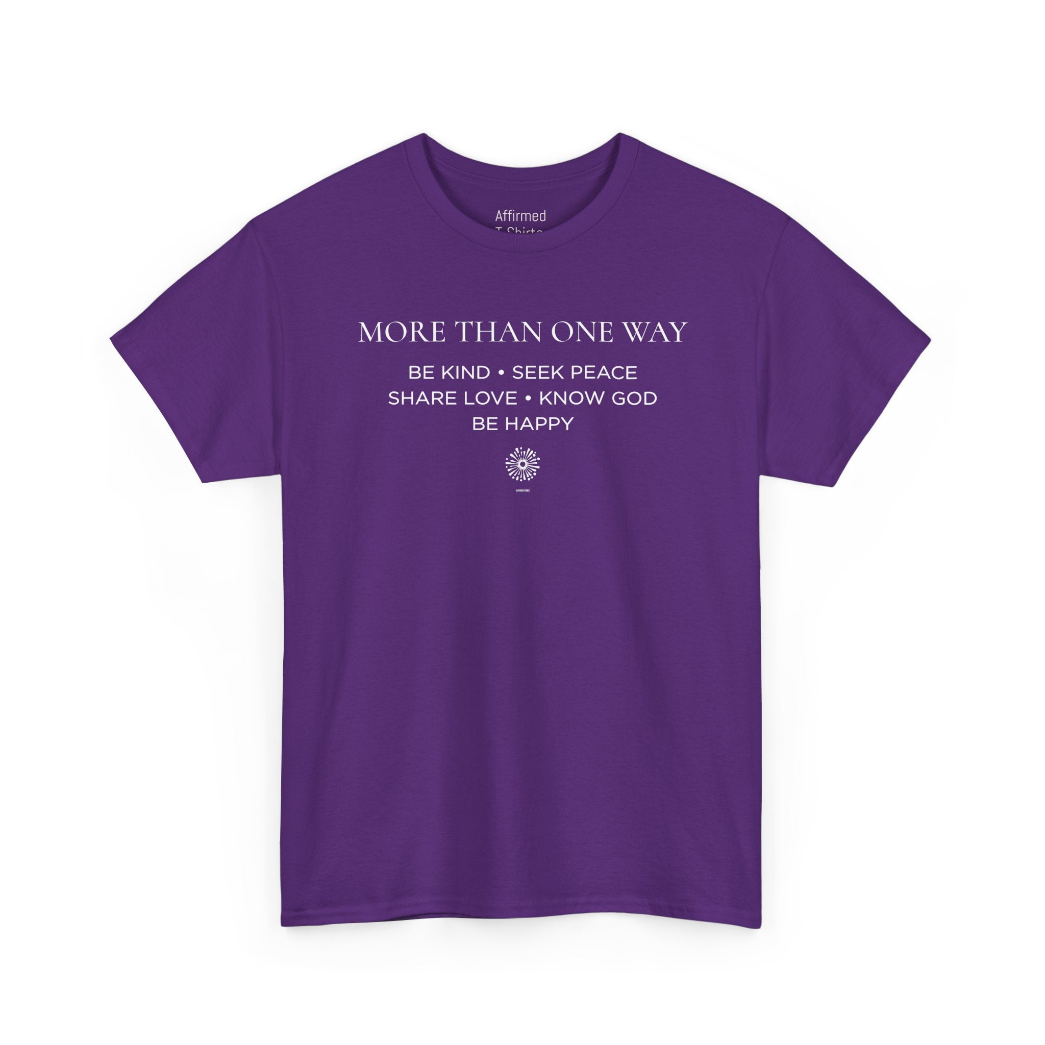 More Than One Way Men's Cotton T-Shirt