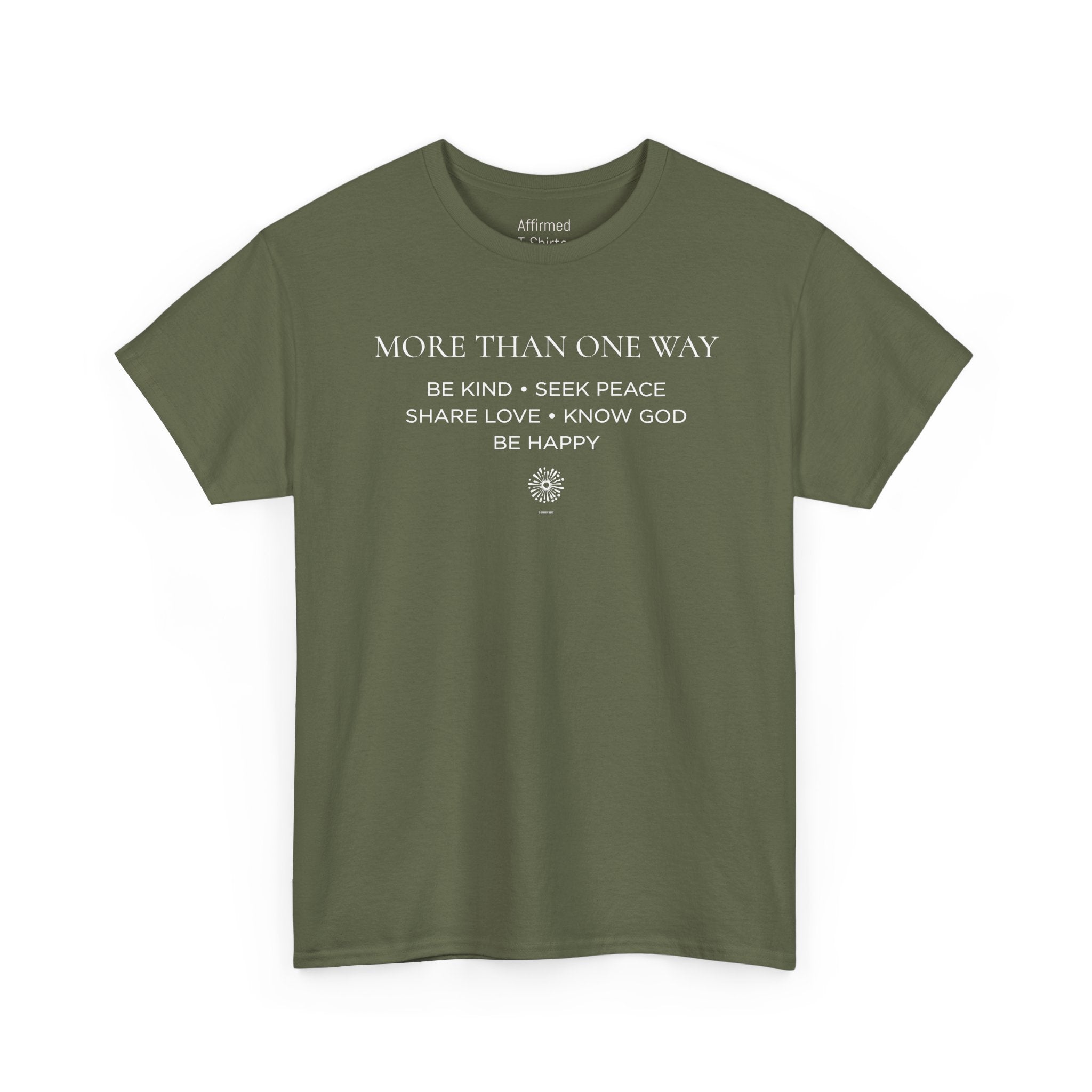 More Than One Way Men's Cotton T-Shirt