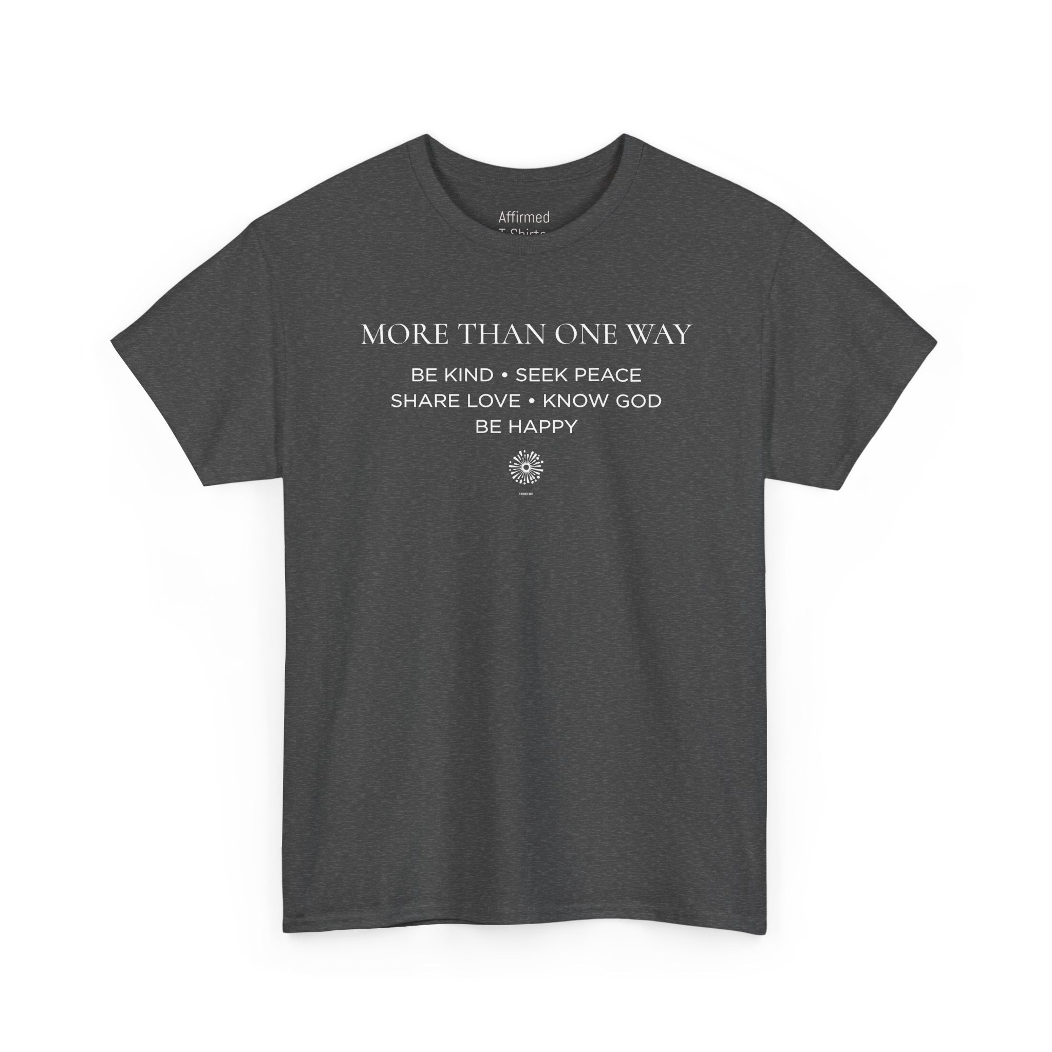 More Than One Way Men's Cotton T-Shirt