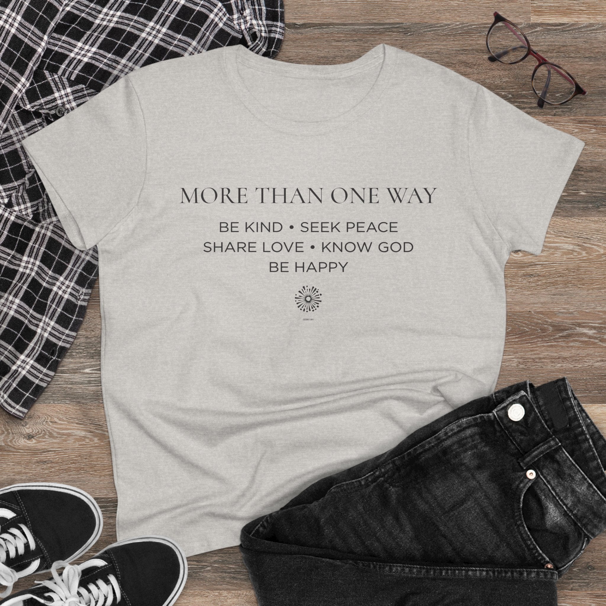 More Than One Way Women's Midweight Tee