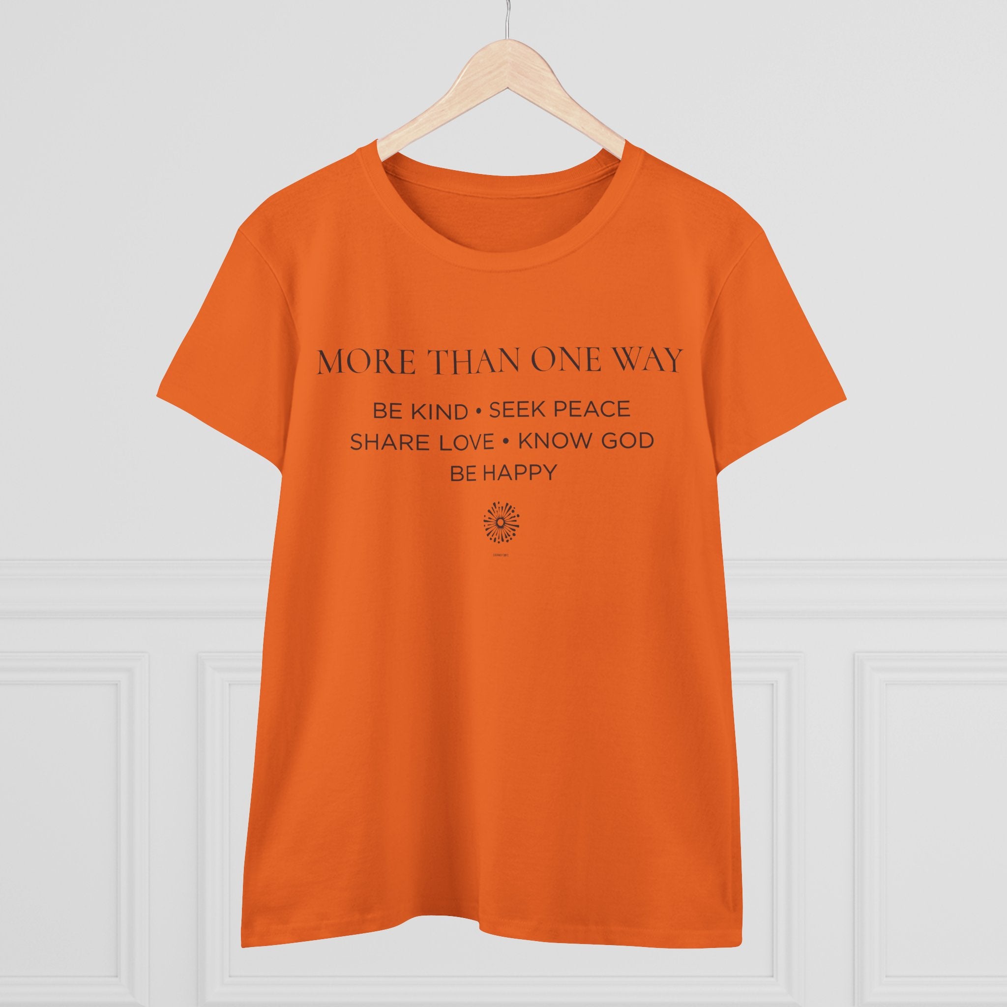 More Than One Way Women's Midweight Tee