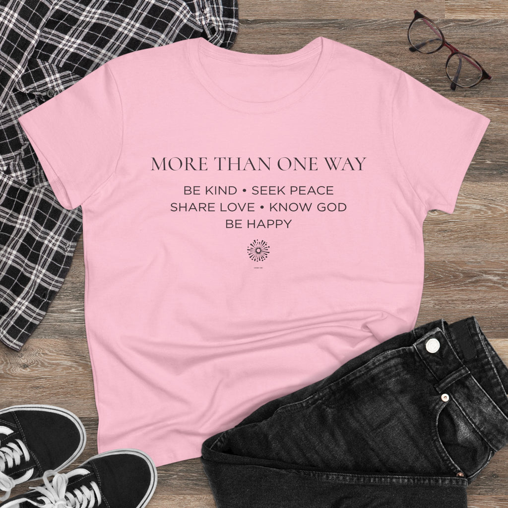 More Than One Way Women's Midweight Tee
