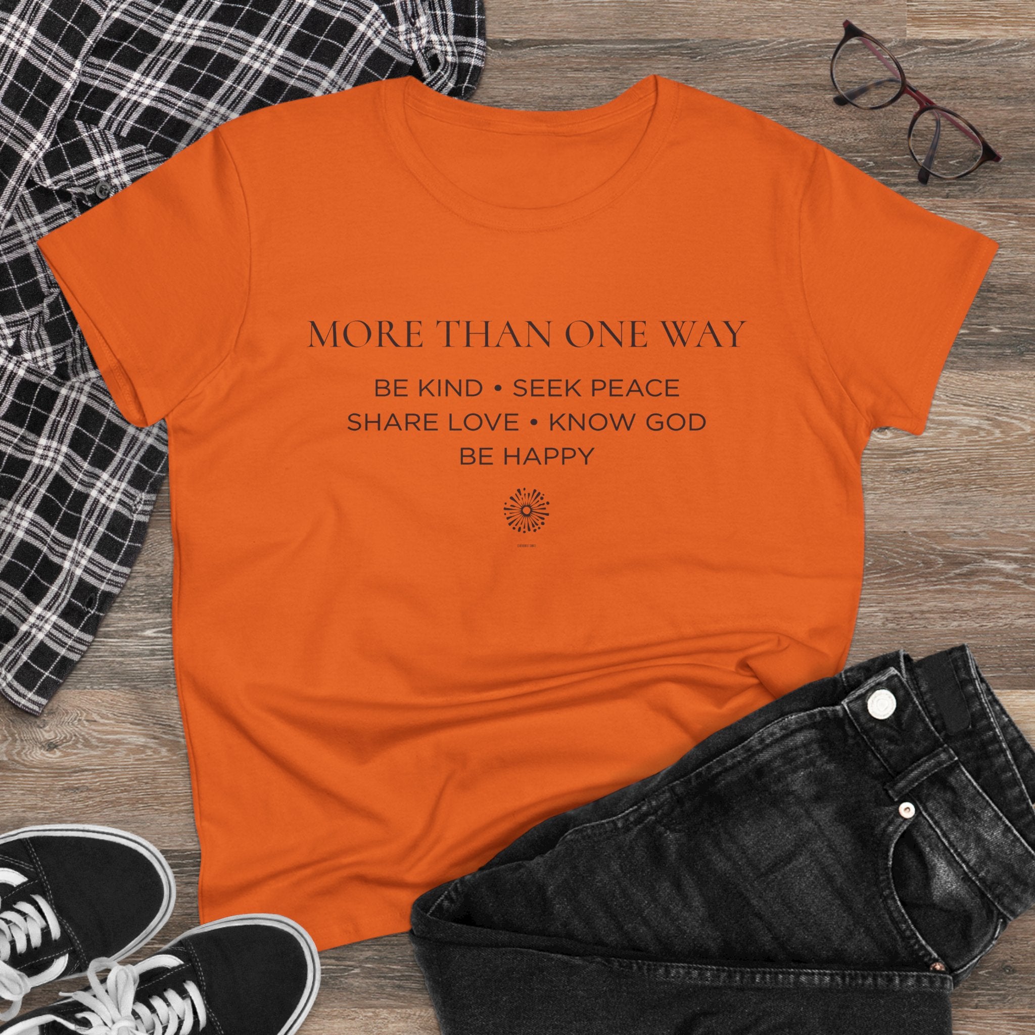 More Than One Way Women's Midweight Tee